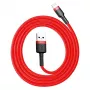 Baseus CALKLF-C09 USB-A–Lightning kaabel 2 m Punane