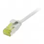 Synergy21 Patch Cable RJ45 CAT6A 500MHz 1.5m Grey U/FTP Slimline Round d=3.8mm TPE/LSZH (Superflex) AWG32 with Cat.7 Raw Cable