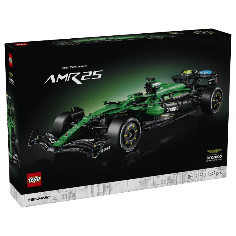 LEGO Technic Aston Martin Aramco AMR25 F1 Auto 42240