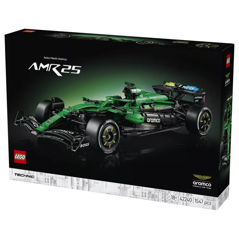 LEGO Technic Aston Martin Aramco AMR25 F1 Auto 42240