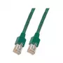 EFB-Elektronik RJ45 Patch-kaabel Cat.5e SF/UTP LSZH Draka UC300 TM11 Roheline 2m