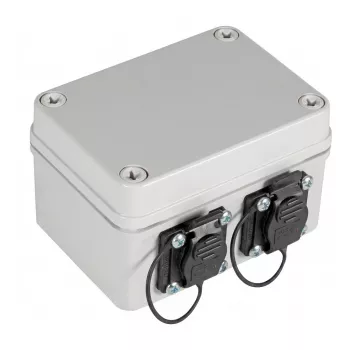 EFB Elektronik NWSZ 53730.1V2 IP67 korpus 2xRJ45 Cat.6A ja 2xM16 kaabliläbiviiguga