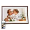 ARZOPA D10 10.1 inch digitaalne raam (tumepruun) - 1280x800 IPS puuteekraan, 32GB, Wi-Fi