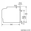 BOSCH HBA334EB4 Sisseehitatud ahi 71L Must