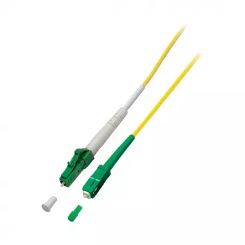 EFB Electronics Simplex Fiiberoptiline Pistikukaabel LC/APC-SC/APC G.657.A2 10 m 2.0 mm Kollane 9/125 µm