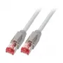 EFB-Elektronik RJ45 Patch-kaabel Cat.6A S/FTP LSZH Dätwyler 7702 TM21 Hall 10m