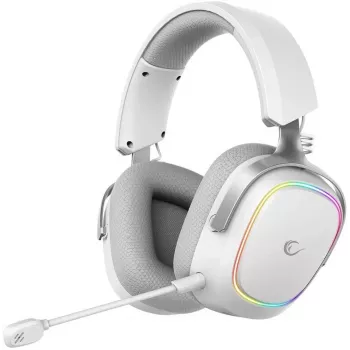Rampage RETSU Wireless Over-Ear Headset BT 2.4G RGB White