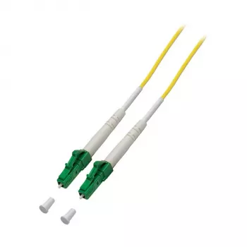 EFB Elektronik Simplex Fiiberoptiline Paigalduskaabel LC/APC-LC/APC G.657.A2 20 m 2.0 mm Kollane 9/125 µm OS2