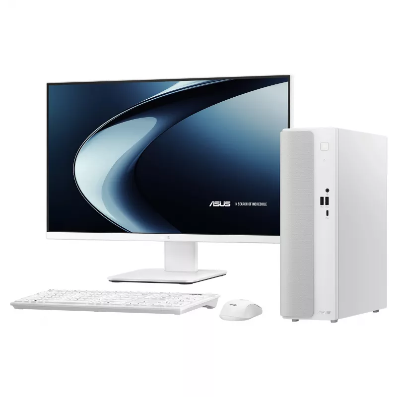 ASUS V501 SFF lauaarvuti Intel Core 3 100U 8GB RAM 512GB SSD Windows 11 Home Valge
