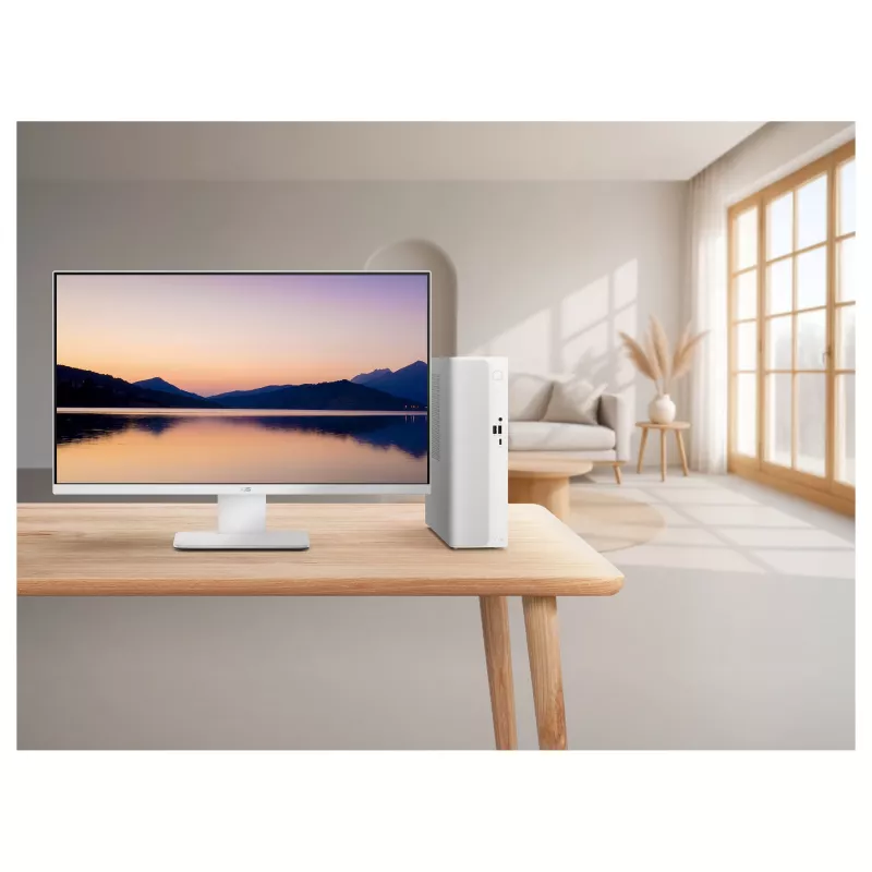 ASUS V501 SFF lauaarvuti Intel Core 3 100U 8GB RAM 512GB SSD Windows 11 Home Valge