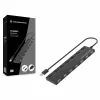 Conceptronic 7-Port USB 2.0 Hub with Power Adapter - Black (HUBBIES08BP)