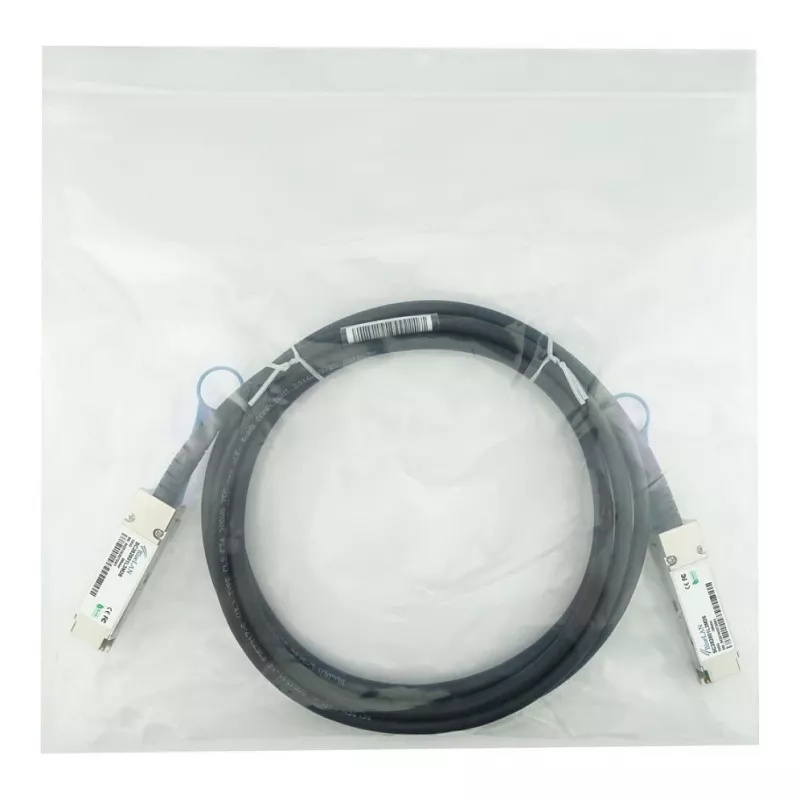 BLUELAN 10413-BL Ühilduv Extreme Networks QSFP28 otsesiiniühenduskaabel, 100GBASE-CR4, InfiniBand EDR, 26AWG, 3 m