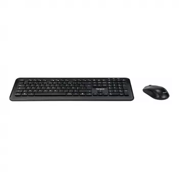 Targus AKM610FR juhtmeta klaviatuuri ja hiire komplekt - täissuuruses - AZERTY - prantsuse paigutus - must