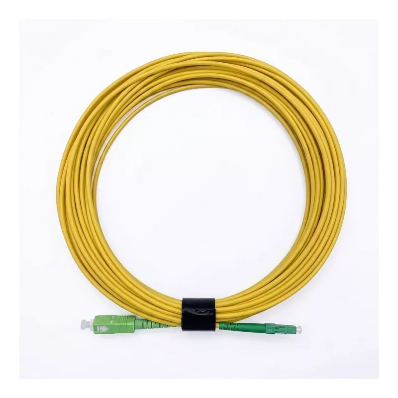 EFB Simplex Patchkabel SC/APC-SC/APC OS2 G657A2 5m LSZH 3mm kollane