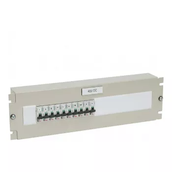 EFB Elektronik 19-tolline 3U toitejaotuse / kaitselüliti korpus RAL7035