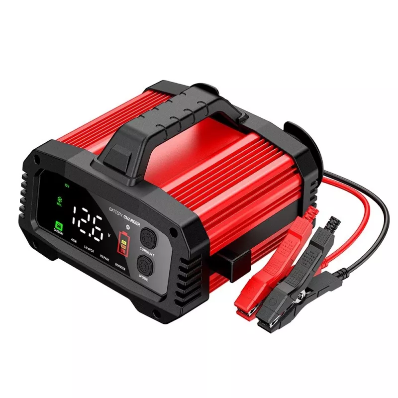 EXTRALINK Intelligent Car Battery Charger with Repair Mode AGM 12V 24V 25A