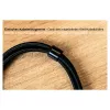 Good Connections USB 2.0 laadimis- ja andmekaabel 100W digitaalekraaniga USB-C – USB-C 1m must