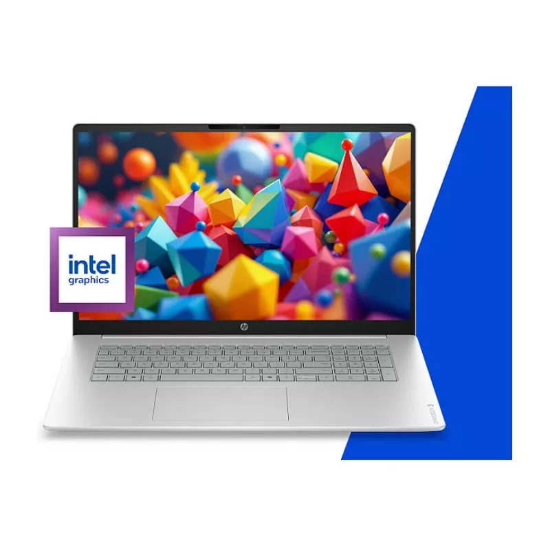 HP OmniBook 3 17-dk0132ng 17,3 tolli FHD IPS, Intel Core 3 100U, 8GB RAM, 512GB SSD, Windows 11 Home