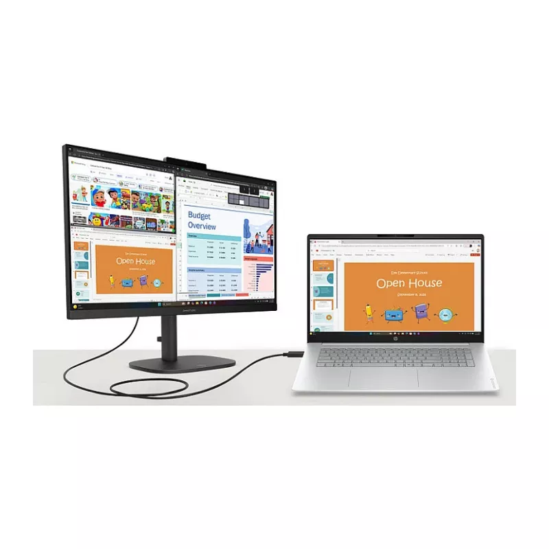 HP OmniBook 3 17-dk0131ng 17.3 inch FHD IPS sülearvuti, Intel Core 3 100U, 8GB RAM, 512GB SSD, Windows 11