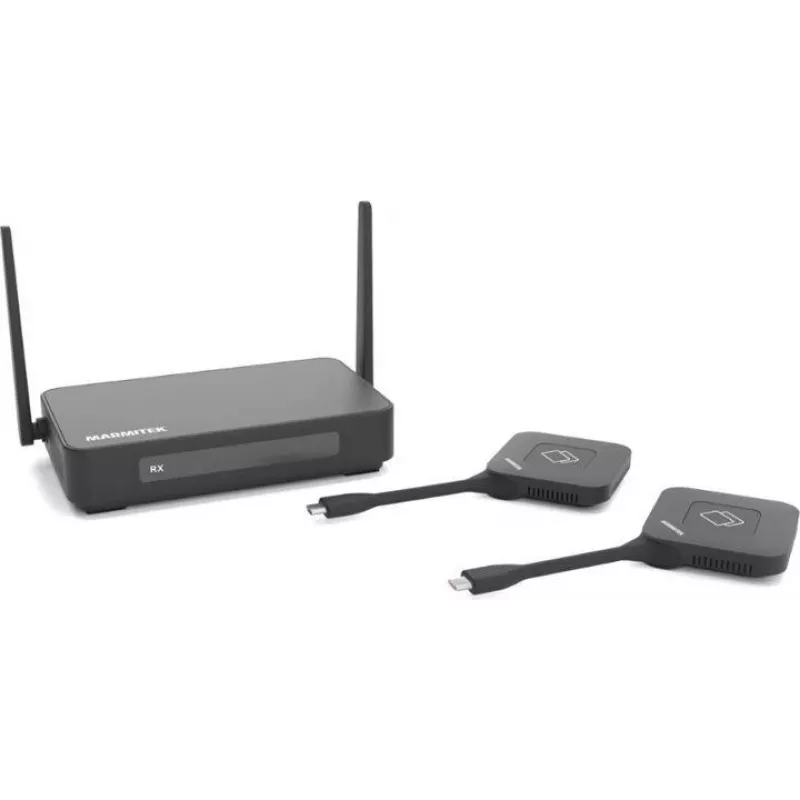 Marmitek Stream 4K Pro Traadita 4K HDMI esitlussüsteem + 1 USB-C dongle