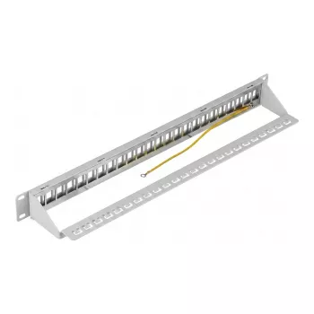 EFB Elektronik Kinnituspaneel 19-tollisele / Seinale paigaldamiseks 24 x pistikuga 37597.1