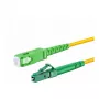 EFB-Elektronik Simplex Fiiberoptiline Pistikukaabel LC/APC-SC OS2 G.657.A2 1m 3.0mm Kollane 9/125µm