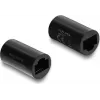 Delock RJ45 emane-emane ühendus Cat.6 silindriline must (90836)