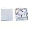 EFB Elektronik FTTH karp 4 SC-S või LC-D sidurile 80x80 kaablijuhiku ja termokahaneva versiooniga