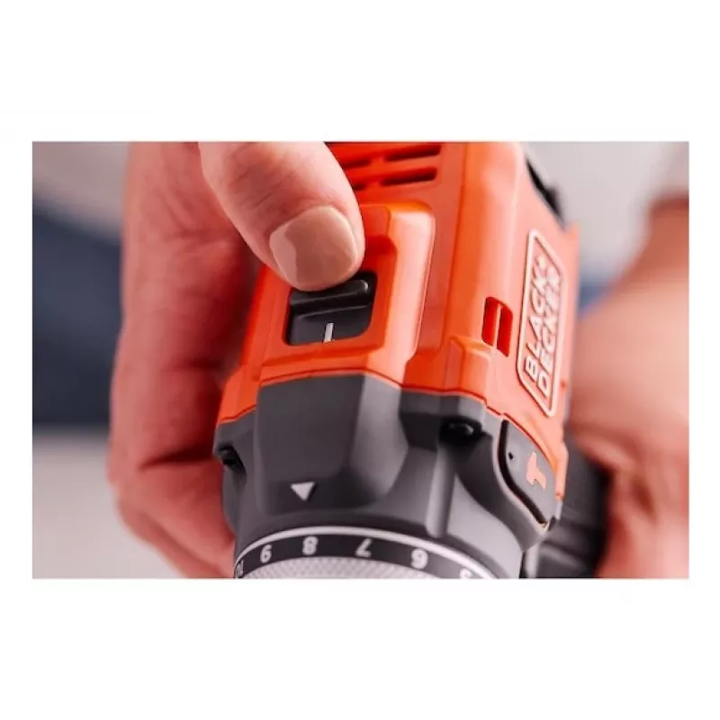 Black & Decker BLD683XN-XJ Juhtmega Löökpuur 680W 13mm Võtmega Padrun 0-3000 Pööret/min Must/Oranž