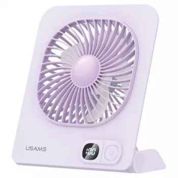 USAMS ZB363 Magnetic Desk Fan Purple