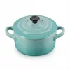 Le Creuset kivikeraamiline 4 väikese pajakese komplekt 10x5cm Ocean