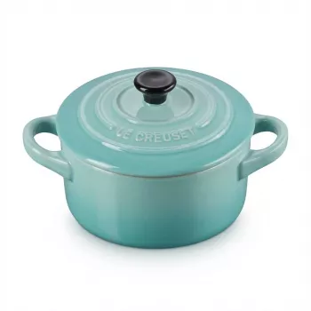 Le Creuset kivikeraamiline 4 väikese pajakese komplekt 10x5cm Ocean