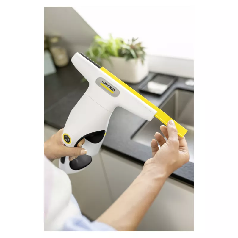 Kärcher WV 1 Compact Care aknaimeja, liitiumioon, 25 min tööaeg, 100 ml paak, kollane/must