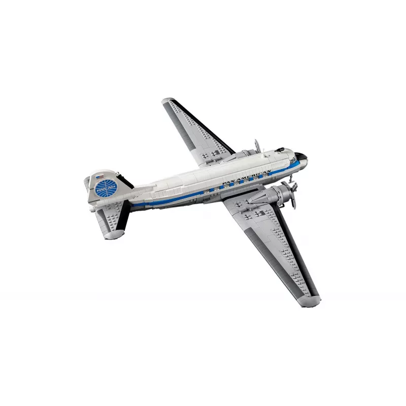 LEGO Icons 11378 Douglas DC-3 PAN AM reisilennuki ehituskomplekt (2500 tükki)