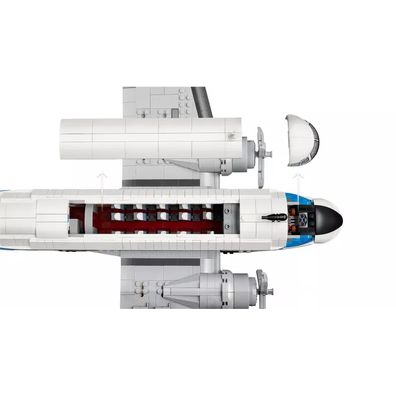 LEGO Icons 11378 Douglas DC-3 PAN AM reisilennuki ehituskomplekt (2500 tükki)