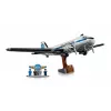 LEGO Icons 11378 Douglas DC-3 PAN AM reisilennuki ehituskomplekt (2500 tükki)