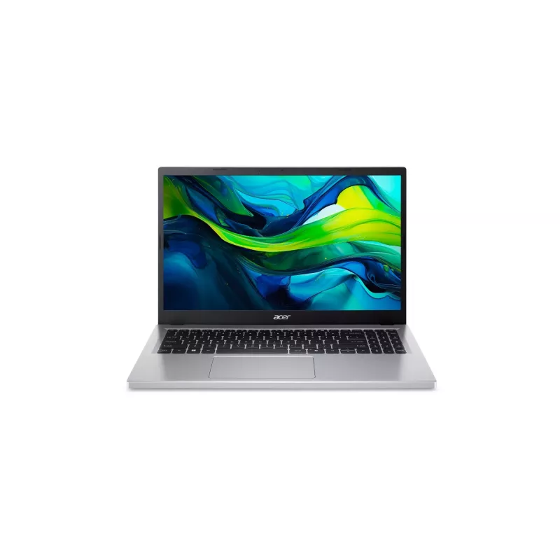Acer Aspire Go 15 AG15-32P-39R2DX Sülearvuti - Intel Core 3 N355, 15.6 inch FHD IPS, 8GB RAM, 128GB SSD + 256GB SSD, Windows 11 Home, Hõbedane
