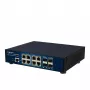 ALLNET Täielikult hallatav Layer 2+ lüliti, 12 porti, 8x GbE PoE+ 300W, 4x SFP, riiulipaigaldus (ALL-SG8612PMJ)