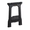 STANLEY Rack-horse Junior 2 tk. Saepukkide topeltpakk, 360 kg kandevõime, kokkupandav, must/kollane