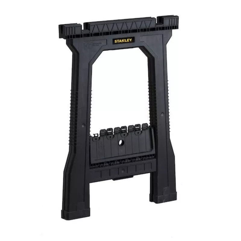 STANLEY Rack-horse Junior 2 tk. Saepukkide topeltpakk, 360 kg kandevõime, kokkupandav, must/kollane