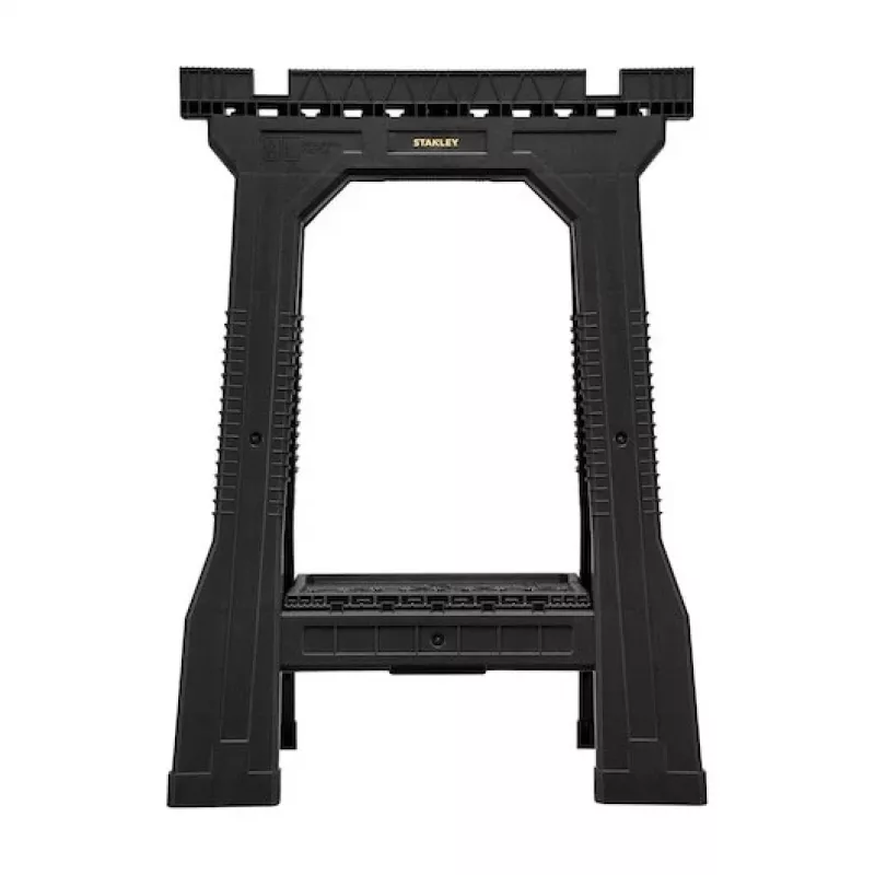 STANLEY Rack-horse Junior 2 tk. Saepukkide topeltpakk, 360 kg kandevõime, kokkupandav, must/kollane
