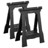 STANLEY Rack-horse Junior 2 tk. Saepukkide topeltpakk, 360 kg kandevõime, kokkupandav, must/kollane
