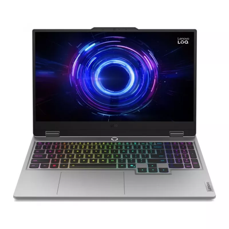 Lenovo LOQ 15IRX10 mängusülearvuti 15.6 inch FHD 144Hz, Intel Core i7-13650HX, 16GB DDR5, 512GB SSD, NVIDIA GeForce RTX 5050 8GB, Windows 11, Luna Grey (ümberpakendatud)