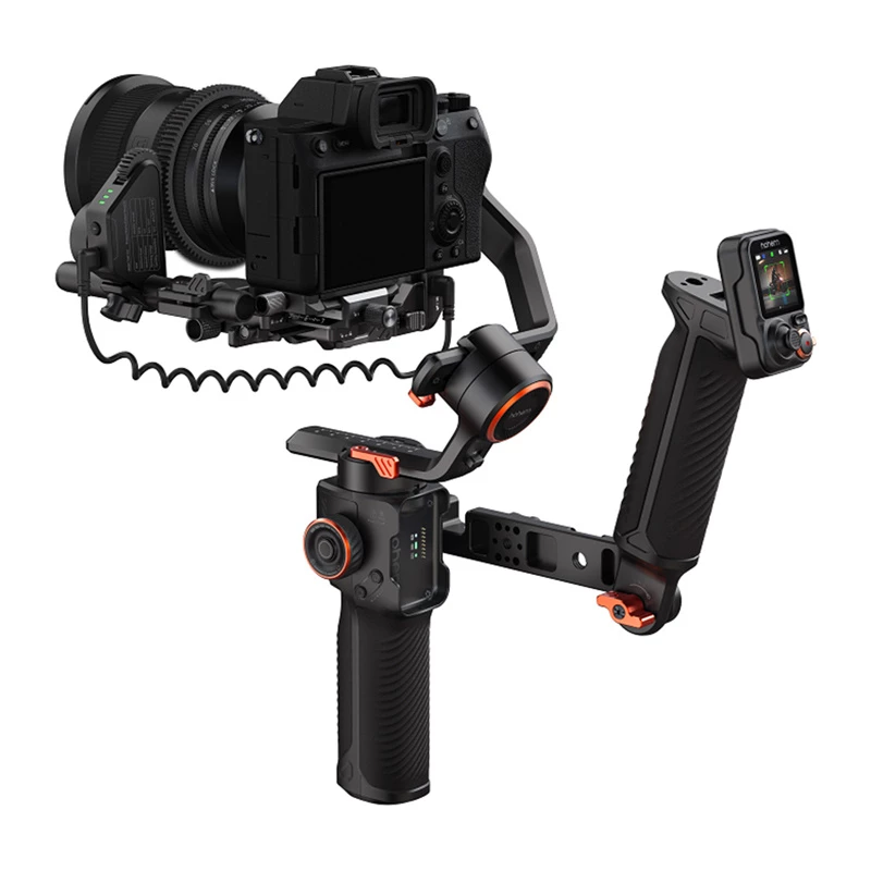 Hohem iSteady MT3 Pro Gimbal Kit – 3-teljeline stabilisaator AI-jälgimise ja kaugjuhtimise eelvaatega