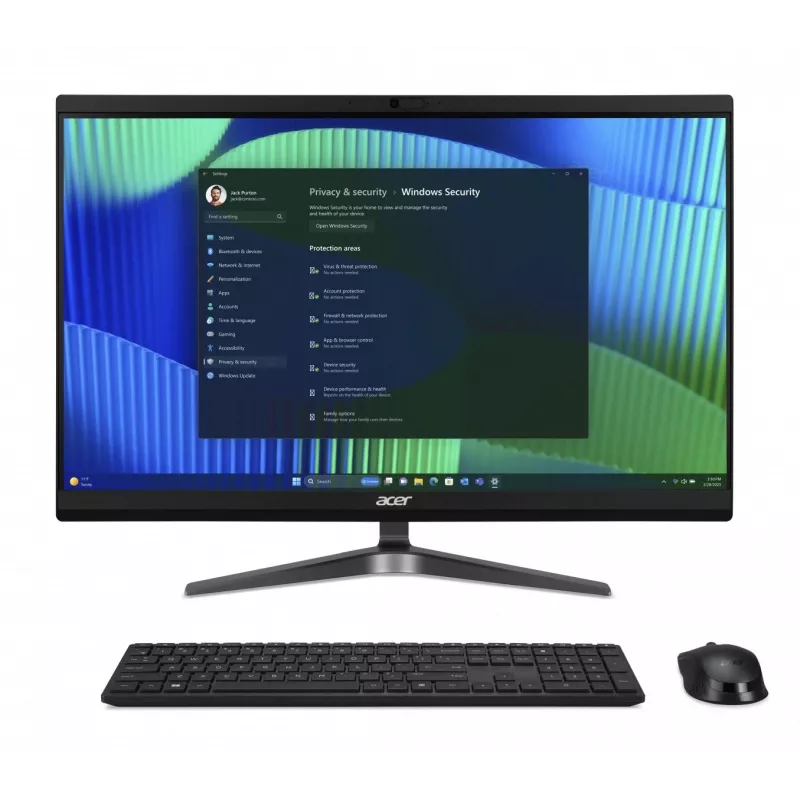 Acer Veriton Vero VZ2724G All-in-One PC, 23.8 inch FHD IPS, Intel Core i5-14400, 8GB DDR5, 512GB SSD, Windows 11 Pro, must