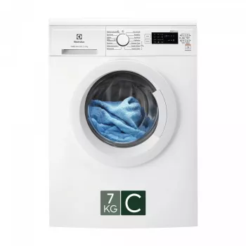 Electrolux EW2FN527WP Vabaltseisev esilaadimisega pesumasin, 7 kg, 1200 p/min, energiaklass C, valge