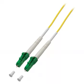 EFB Elektronik O2519.2 Simplex Fiiberoptiline Paigalduskaabel LC/APC kuni LC/APC OS2 9/125 2m G.657.A2 LSZH Kollane