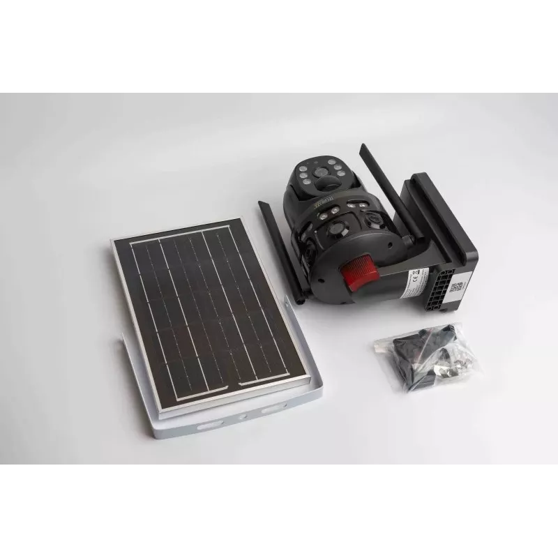 Technaxx TX-329 Dual 4G LTE Outdoor Security Camera 3MP+3MP with Solar Panel