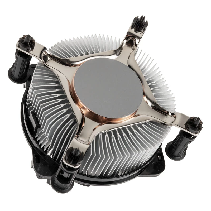 Akasa AK-CC6606BP01 Madala profiiliga CPU jahuti - pesa LGA 1700, 63,2 mm kõrge, 92 mm ventilaator, must