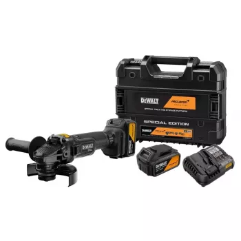 DEWALT DCG45MP2T XR 18V Akunurklihvija 125mm McLaren F1 Team Edition Komplekt 2x5.0Ah